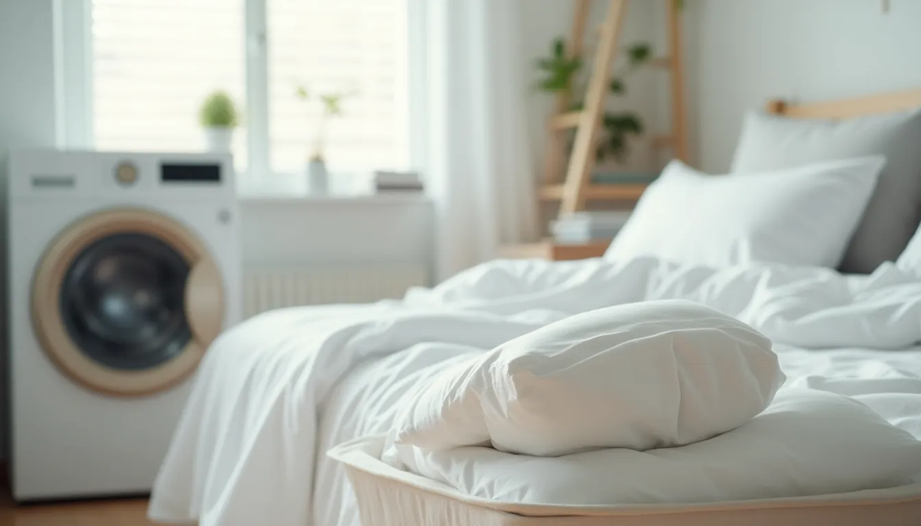 Daunenkissen und Decke waschen: So bleiben sie frisch und hygienisch