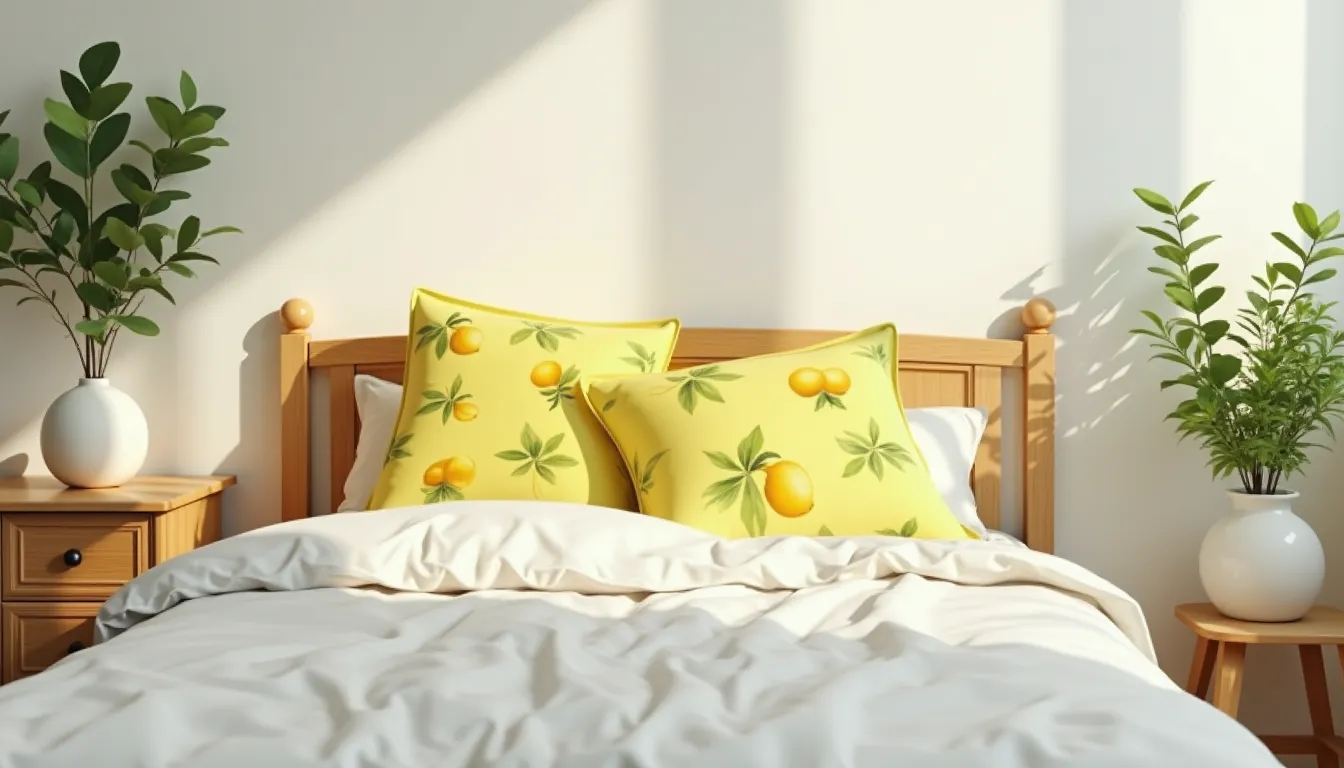 Der Kissenbezug Zitrone: Der perfekte Sommerlook für Ihr Bett