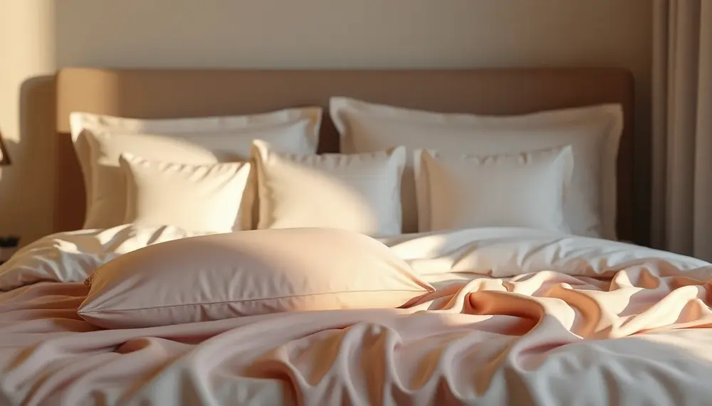 Die Vorteile eines Kissenbezugs aus Satin für dein Schlafzimmer