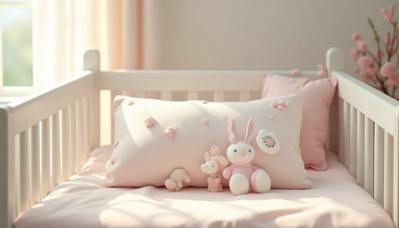 Einzigartig und süß: Babykissen mit Namen für Mädchen
