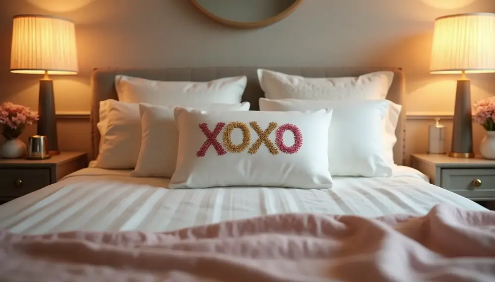 Kissenbezug XOXO: Wie Sie Ihrem Schlafzimmer eine persönliche Note geben