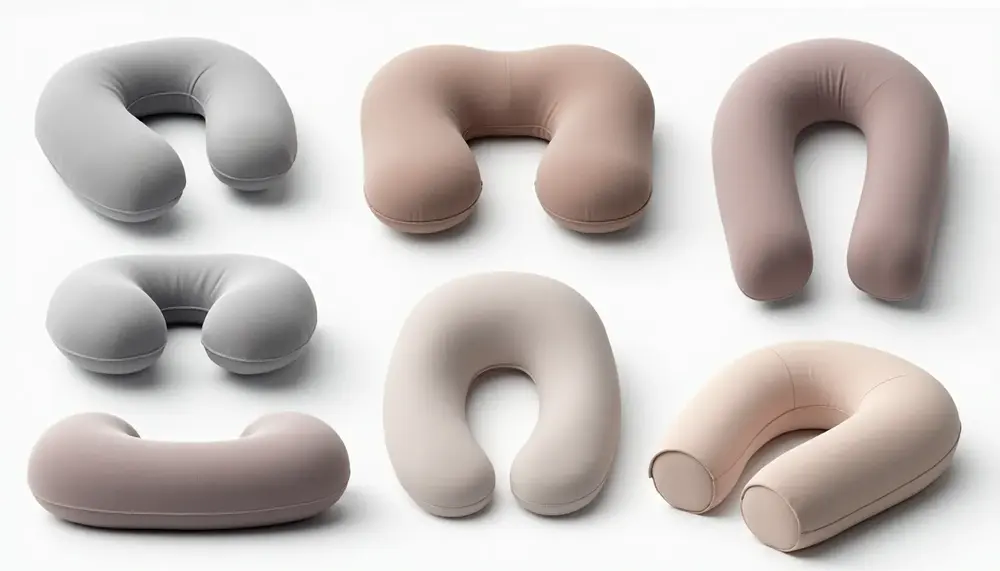 Nackenstützkissen Collage: So findest du das richtige Modell für dich