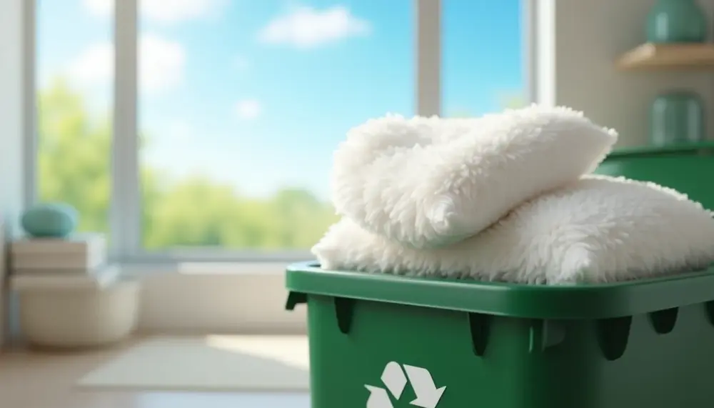 Richtiges Entsorgen von Daunenkissen in der Schweiz: Ein Leitfaden